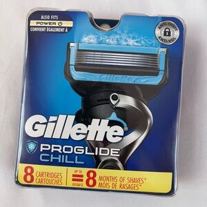 ProGlide Chill Razor Cartridges -8 ct New